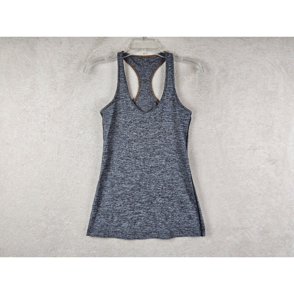 Lululemon Women’s Grey Longline Athletic Tank Top Size 4